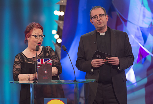 Jo Brand and Reverend Richard Coles